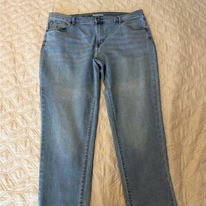 Sonoma Women's Light Blue Girlfriend Straight Leg Jeans